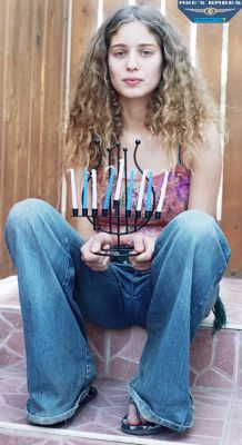 From her lips to your ears, happy Chanukkah to all, and to all 8 Crazy Nights!